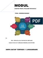 Modul Projek Kewirausahaan - MODUL PROYEK KEWIRAUSAHAAN - Fase D