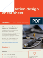 Cloudberry's Presentation Design Cheat Sheet