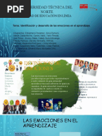 Identificación y Desarrollo de Las Emociones en El Aprendizaje.