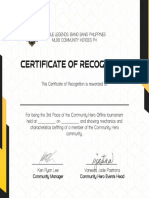 Certificate 3rdplace
