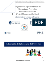 01. P.E. PMI UDEP LIMA XL - I. Contexto de La Gerencia de Proyectos Pag 1 Al 33