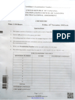 Chemistry - F2 - 2018