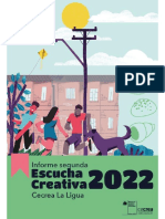 Informe Escuchas Creativas 2022 Segundo Ciclo La Ligua