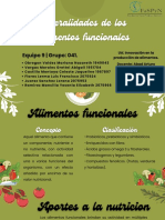 Equipo9 PP4-AlimentosFuncionales Inn - Alimentos