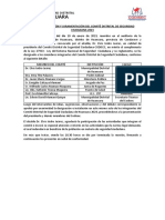 Instalación y juramentación del Codisec Huanuara 2023
