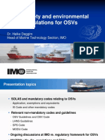 IMO Safety and Environmental Regulations For OSVs - H Deggim