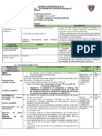 Sesión de Aprendizaje 12 - SEGUNDO CC - SS