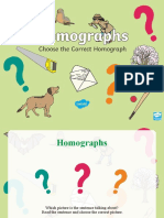 Homographs