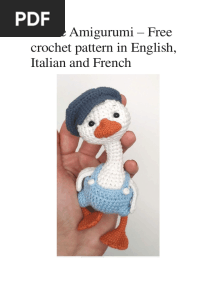 Goose Amigurumi - Oca Amigurumi