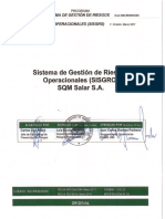 00 SGI-RE00003-03 - Sistema de Gestión de Riesgos Operacionales (SISGRO) (SQM Salar S.A.)