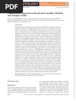 Sedimentology - 2013 - Colombera - A Quantitative Approach To Fluvial Facies Models Methods and Example Results