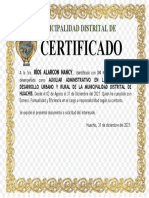 Certificado Muni 3