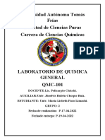 Informe Laboratorio QMC 101