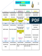 Sem 36 - Cronograma (Del 21al 25 NOV)