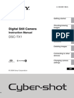DSC-TX1 Digital Camera