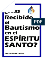 ¿Has Recibido El Bautismo en El Espíritu Santo Spanish Edition