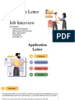 Application Letter & Job Interview 2