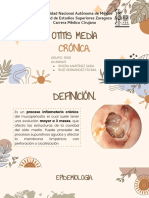 Otitis media crónica: definición, epidemiología, etiología, patogenia, clasificación, cuadro clínico, diagnóstico y tratamiento