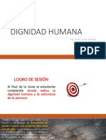 Dignidad Humana: Mg. David Lagos Liberato