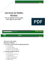 Servicios en Redes Móviles: "Con Un Teléfono Móvil Se Puede Hacer Algo Más Que Hablar"