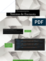 Documentación Del Sistema de Encuesta