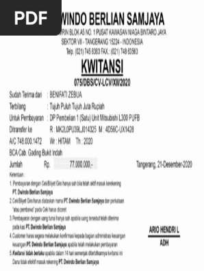 kwitansi