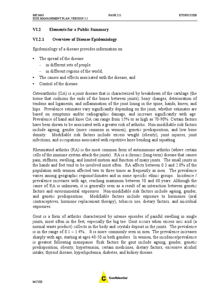 WHAT IS ARCOXIA FOR OSTEOARTHRITIS visual data 2