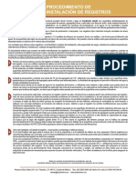 Procedimiento de Instalación de Registros Incom-Polymerico