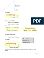 Oxidation and Reduction