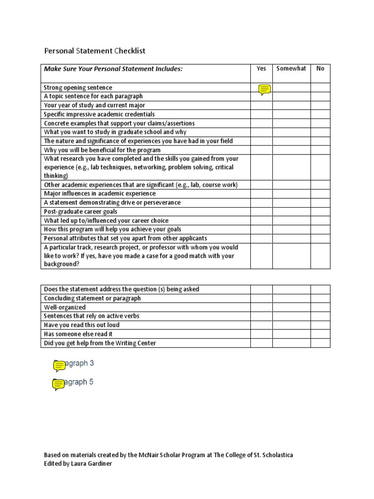 personal-statement-checklist-pdf