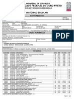 Histórico Escolar - Graduação01.1.5038