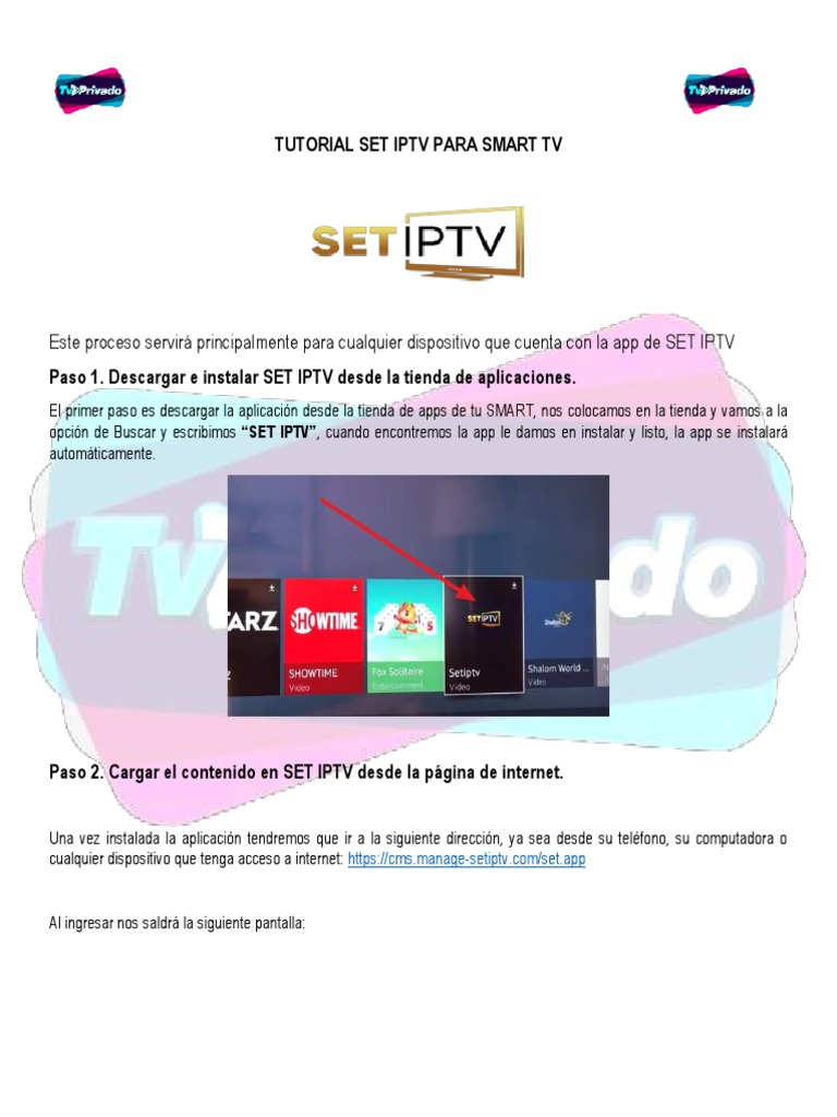 Setiptv | PDF | Mac OS | Software de la aplicacion