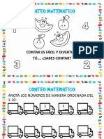 Contar es fácil y divertido