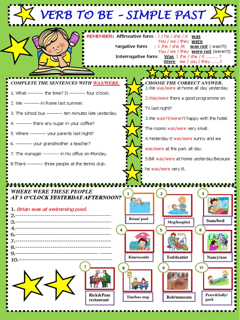Simple Past of Verb 