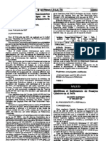 DS006-2007EP Modifican El Reglamento de Ensayos Clínicos