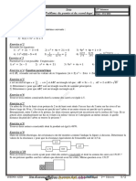 Série D'exercices - Math - Problèmes Du Premier Et Du Second Degré - 2ème Sciences Exp (2016-2017) Mme GUESMIA AZIZA