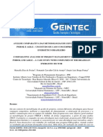 Análise Comparativa Das Metodologias de Gestão de Projetos