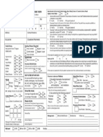 Risk Assessment form