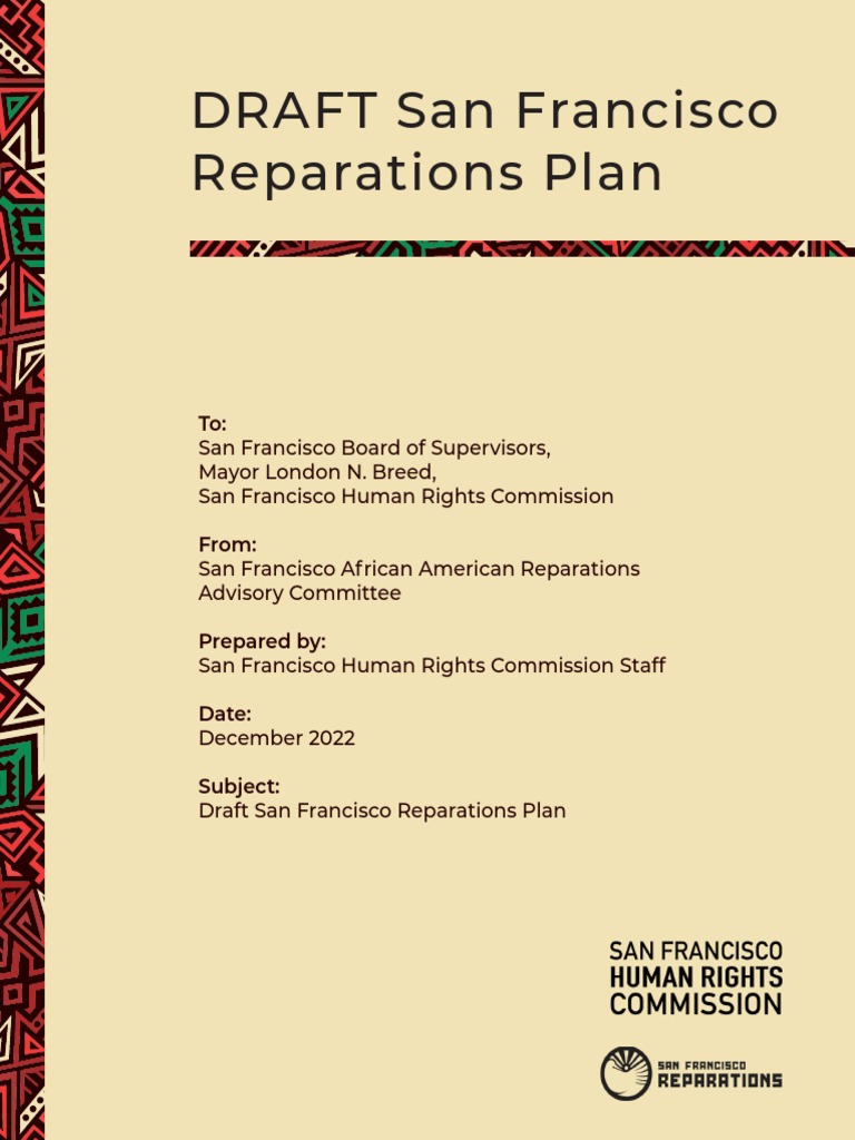 HRC Reparations 2022 Report Final - 0 | PDF | Slavery In The United ...