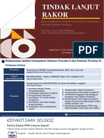 Rencana Tindak Lanjut Seleksi
