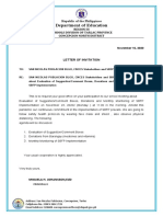 SBFP Letter of Invitation San Nic PobCNCES Stakeholders SBFP Core Group Nov 162020