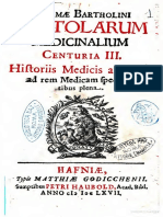 epistolarium medicinalium 3 - Thomas Bartholin