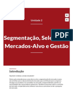 Ma22.2_ Unidade Ll - Segmentos, Seleção de Mercados-Alvos e Gestão