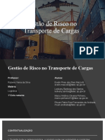 Gestão de Risco No Transporte de Cargas