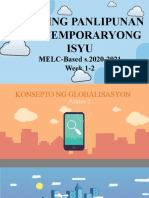 Konsepton NG Globalisasyon 1