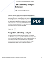 9 Contoh JSA - Job Safety Analysis Berbagai Pekerjaan - Katigaku