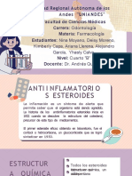 Antiinflamatorios esteroides y sus efectos