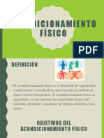 ACONDICIONAMIENTO FÍSICO Presentacion