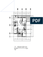 A B C D E: Ground Floor Plan