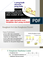 Listrik Dinamis SMP Pertemuan IV - Rangkaian Seri Dan Paralel